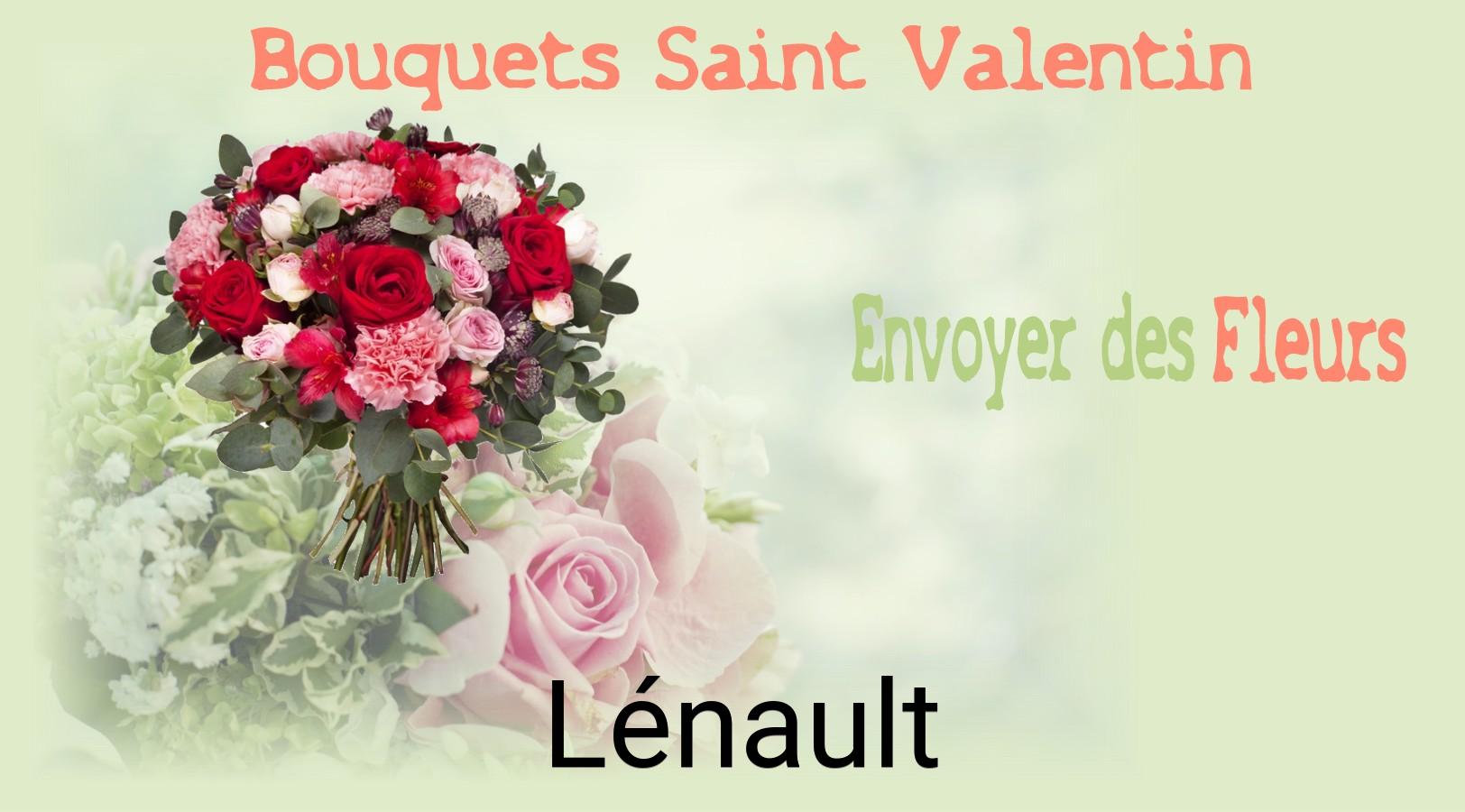 Roses de Saint-Valentin livrées à Lénault